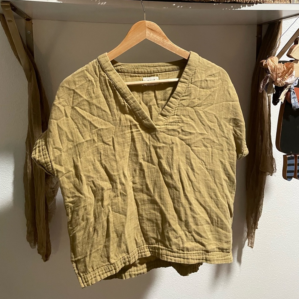 PACT Gauze Women’s V neck blouse